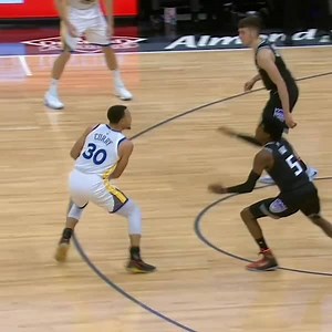 Did Steph put up Harden’s number after getting called for the travel? 🤔 | SportsCenter