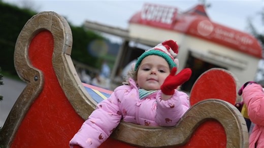 Discover the Festive Village Santa Experience at Matlock Farm Park...