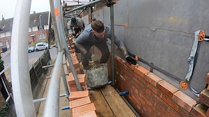It was a bricklaying obstacle course 😂🧱 #bricklaying #hardwork #getitdone | Charlie Collison
