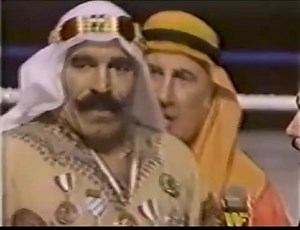 1984 : Iron Sheik promo for his match against Sgt Slaughter | RassleRama