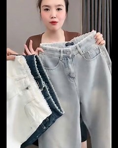🌼 Suông Nấm Jean sales #179k Miễn ship Chất Jean co giãn, mềm mịn, dày dặn đứng phom Form dáng dễ mặc, dễ phối đồ, che vòng 2 và đùi Nhận hàng mặc thử thoải mái Đủ 4 màu : Đen, xanh đậm, xanh nhạt, trắng, size 38-65kg Miễn ship đơn hàng từ 2 cái | Julido Fashion