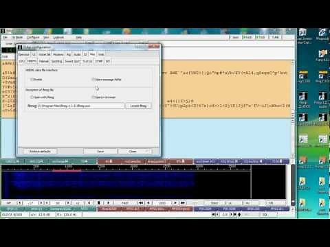 NBEMS configuration for FLMSG with FLDIGI