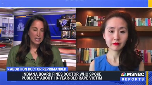 I went on MSNBC to condemn Republicans for smearing a 10-year-old double rape victim as a liar They’re also ruthlessly attacking the Indiana abortion doctor who was brave enough to help her | Lindy Li