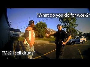 Officers find Drug Dealer Passed out in Public