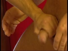 Euro Muscle guys - Ted Colunga and Rob Nelson muscle flip flop