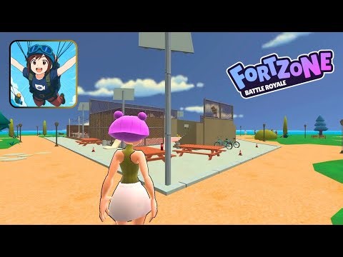 Fortzone Battle Royale Gameplay Build & Battle Like Fortnite! - Android
