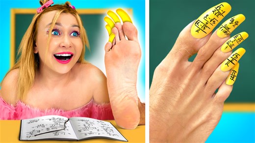 How to Become a SCHOOL QUEEN! Back to School HACKS and TOOLS by La La Life Emoji | La La Life