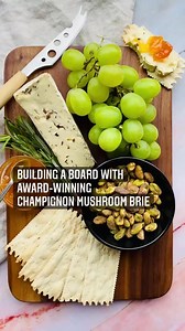 Made with Bavarian alpine milk from 115-year-old-cheese producer Käserei Champignon, the namesake Champignon Mushroom cheese is an indulgence all its own. This soft ripened cheese is exquisitely creamy and buttery with flecks of grade A hand-picked mushrooms throughout for just a hint of earthiness. Pair with grapes, apricot jam, and crunchy pistachios for a quick and easy cheeseboard treat. thisisfinecheese.com #thisisfinecheese #champignonmushroom | culture magazine: the word on cheese