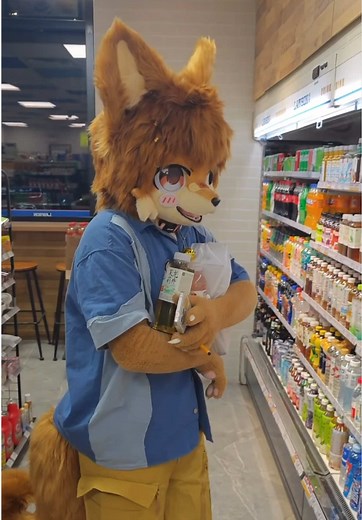First Time Furry Experience in a Convenience Store