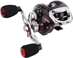 Fishing Reel Spinning Reel - 18+1BB Baitcasting Reel, Catfish Stainsteel Reel Fishing Equipment, Fiber Drag Reel