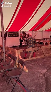 And the Detroit Fight club just wants to bang on each other One more day to come see them !!! #armoredcombat #AMaskedAfFair | Got Kilt