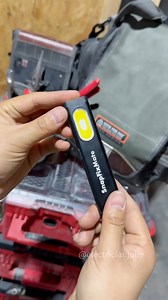 Excellent portable magnetic LED flashlight #LEDflashlight #lamp #Afraid | Electrician Julie