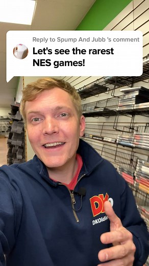 26K views · 275 reactions | What Are DKOldies' Rarest NES Games? - Join Joey from the DKOldies crew as he searches through the vault to find our rarest NES games! Do you want to ask Joey a question? Leave a comment and yours could get picked next! . . . #dkoldies #nintendo #retro #rare #fyp #NES #raregames | DKOldies.com | Facebook
