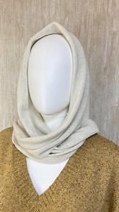 Hand-knitted Light Milky Color Scarf, Woolen Neck Scarf, Milk-colored Woolen Scarf, Cashmere Scarf - Etsy Canada