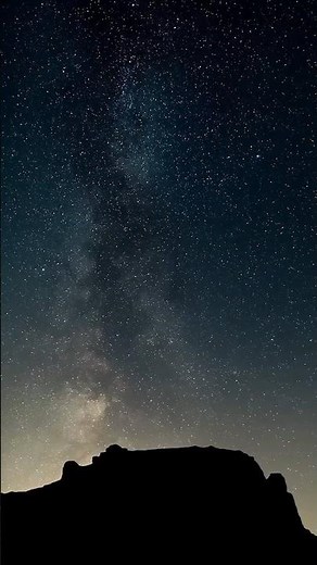 Milky Way Galaxy 🌌 | Real Footage from Earth | Timelapse Video