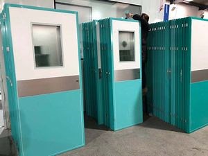 [Hot Item] Clean Room HPL Hospital Door with Visual Glass Design