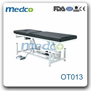 [Hot Item] Hospital Stainless Steel Foldable Exam Couch Bed Patient Examination Table
