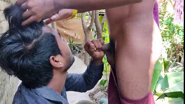 Village Gay Coming outside Forest Bathrooms house Anal Blowjob - Hindi Voice