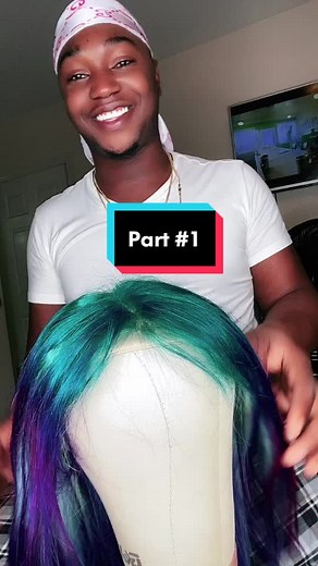 Taking the color out of a client wig to recolor it for her birthday #FallDIY #part1 #hairstyle #hairplug #hairtransformation #bahamiantiktok #gay 😍😍