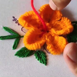 14K views · 149 reactions | Two Beautiful 3D Flower Embroidery Pattern #needlework #handmade #design #new #stitch | Embroidery Skills ideas | Facebook
