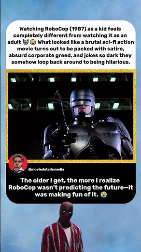 RoboCop (1987) Hits Different as an Adult 😂🤖
