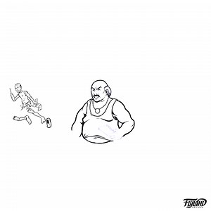 43 reactions | Speed inking over my finished pencil drawing of this tribute I drew of Aqua Teen Hunger Force, one of the funniest shows ever, I think. Drawn in Clip Studio Paint on a Wacom Cintiq Pro. | The Art of Brian Allen - Flyland Designs | Facebook