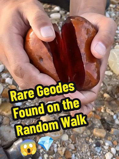 Rare Amethyst Found on Random Walk — Gemstone Discovery