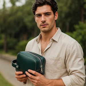 PDF Leather Pattern – Dopp Kit / Toiletry Bag – Printable Men’s Travel Organizer Sewing Template - Etsy