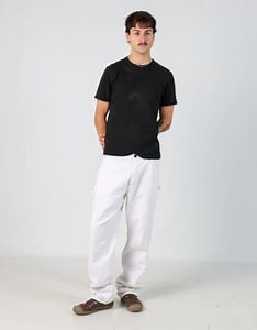 Vintage Dickies sherwin williams 34x34 canvas carpenter jeans in white | ASOS