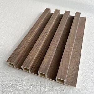 [Hot Item] New Interior Decoration Materials WPC Fluted Wall Panel Wall Cladding
