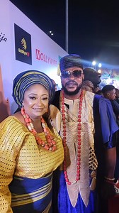 Stepped out for my sis @eniola_ajao ‘s Ajanaku-Beast of Two Worlds Movie premiere. You should all see this Movie when it’s out at the cinemas on March 29th. 👗: @ykarisfashion 💄: @pearlposhlooks #àjakàjúthemovie #ajakajuthemovie #ajakajumoviepremiere | Ronke Oshodi Ókè