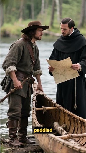 Jacques Marquette & Louis Jolliet | The Explorers Who Mapped the Mississippi River #historyshorts