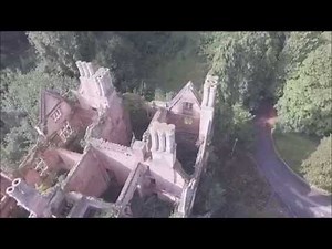Drone footage of abandoned haunted Nocton Hall Raf hospital lincs