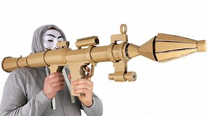 How to Make a Cardboard Bazooka