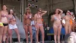 A Biker Rally Wet Tshirt Contest Started In Iowa