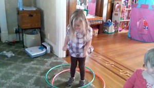 17K views · 270 reactions | Seven years ago today, my now-twelve-year-old attempted to hula hoop for the first time. She was oh so close. | James Breakwell, Exploding Unicorn | Facebook