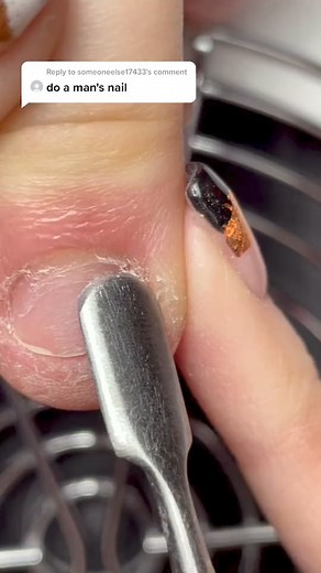 #reels #mensnails #cuticleremoval #cuticleprep #naildrill #naildrillbit #cuticlework #russianman | Nail Mart