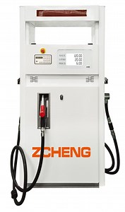 [Hot Item] Zcheng Gas Station Fuel Pump 2 Nozzles Fuel Dispenser with LED Win Series