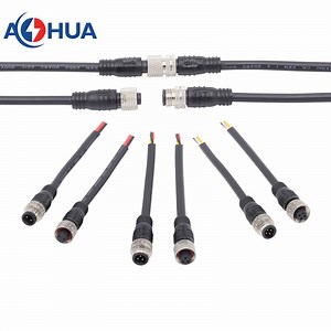 [Hot Item] IP68 Waterproof 2 3 4 Pin Circular Male Female Metal 110V 60V Wire Harness Connector for E-Bike Light