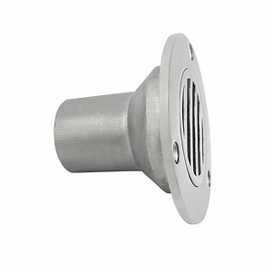 [Hot Item] 316 Stainless Steel Marine Hardware Boat Ball Cockpit Deck Drain Scupper for 1.5inch Hose