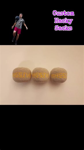 Custom hacky sacks! #ohsewcrafty3113 #crochet #yarnlove #threadcrochet #hackysack #footbag #juggling #personalizedgifts #baseball #softball #etsy