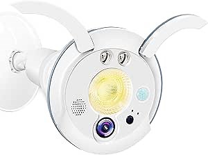 Sengled Floodlight Camera with Motion Sensor Light, Outdoor Security Camera 1080P, Floodlight Security Camera Waterproof, WiFi Camera Outdoor Home Security, Night Vision 2-Way Talk, 2nd Gen, 1pk