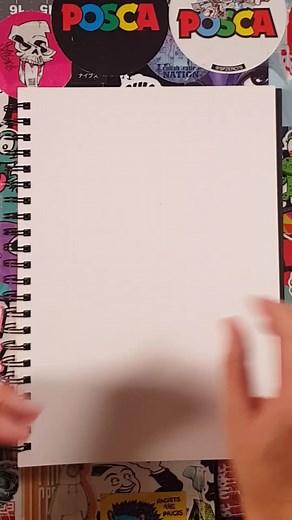 Posca Drawing Tutorials!! Search for KORP on Ko-Fi #kofichallenge | Doodle with Korp