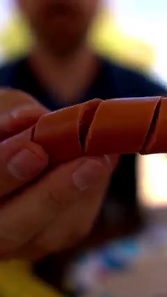 We all need a 98-cent floppy hot dog cutter. #gadget #hotdog #whatisthat #reels | Freakin' Reviews