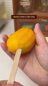 Easy & quick mango popsicle recipe in China, have you ever seen it before? #recipe #popsicle #mango #yogurt #dessert #fruit | foodiechina888