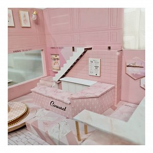 This little carousel project from Lil' Haven PH has been keeping me busy and sane at the same time. 💜💗 It gives some kind of tranquility while making the tiny pieces and building the lovely miniature restaurant. 😊 This beautiful Carousel Childhood Memories is almost done. I will be uploading more videos about how I crafted each tiny furniture soon. For now, watch how I made the staircase and placed the countertop, L-table and decorative frames. If you are into DIY crafts, let me give you a pe