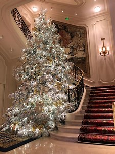 [Hot Item] China Supplied Outdoor Plastic Hard Needle PVC PE Leaves Coconut Trees Popular Green Artificial LED Christmas Tree