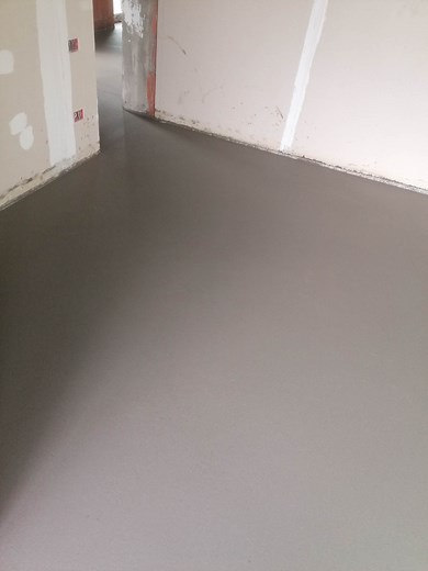 Grosime sapa incalzire in pardoseala ° uscata, fluida