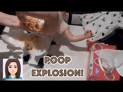 Reborn Baby Dillon's Poop Explosion!