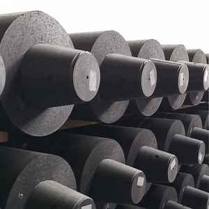 [Hot Item] UHP 400 600 Graphite Electrode High Power Graphite Electrode with Nipple for Electric Arc Furnace